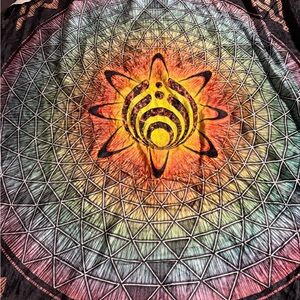 Bassnectar Mandala throw blanket